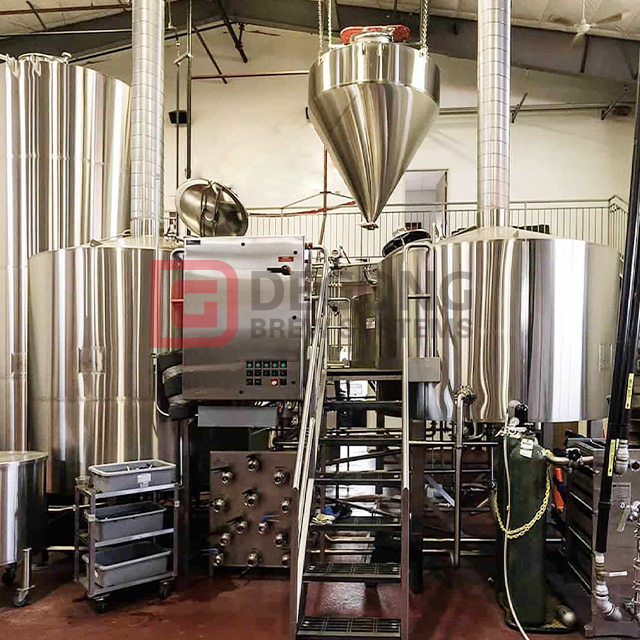 2 Vessels Brewhouse 300L 500L 1000L Beer Brewing Equipment Turnkey And Complete Brewery System 