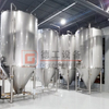 Built 3-vessel Brewhouse System 7BBL Complete Beer Brewing Line with Beer Fermenter for Sale
