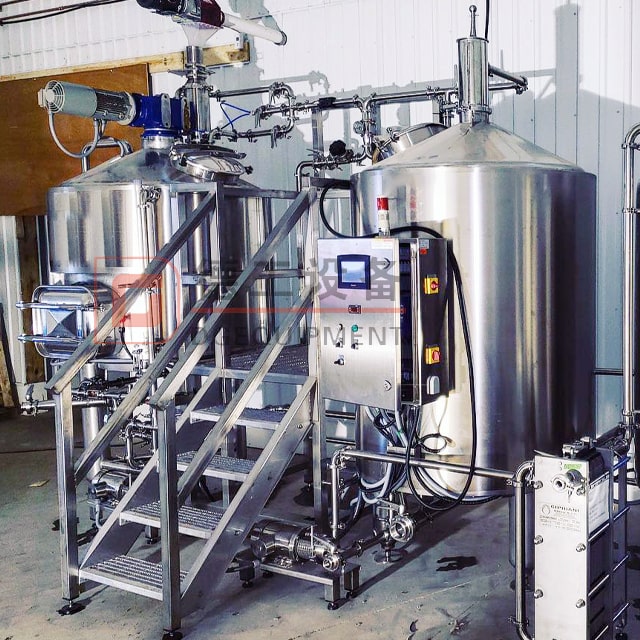 5 BBL Hand Craft Microbrewery Small Home Beer Brewing Equipment Installed in Restaurant/brewpub/hotel