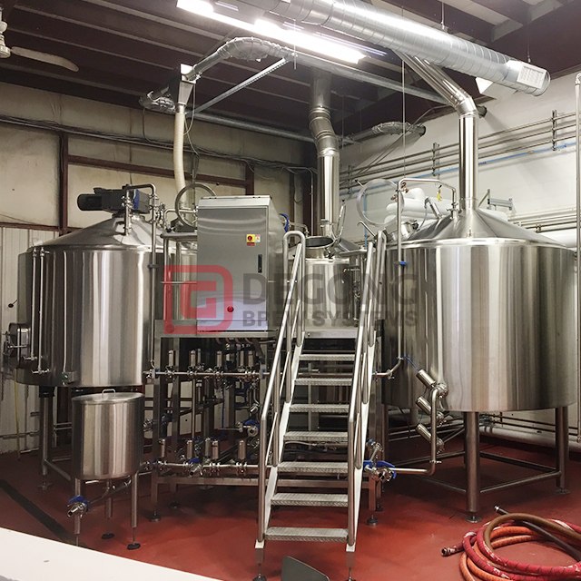 2 Vessels Brewhouse 300L 500L 1000L Beer Brewing Equipment Turnkey And Complete Brewery System 