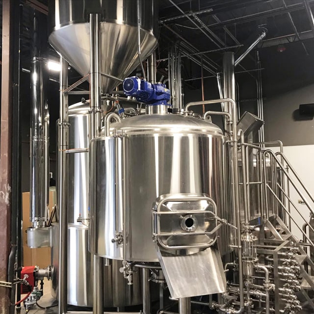 10BBL Free Combined 2/3/4 Vessel Beer Brewhouse Used for Commercial/craft Beer Brewing Equipment