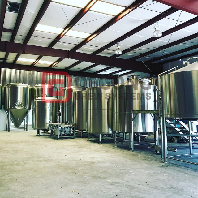 Customized Brew House Brewing Brewhouse System 1000-2000L Production Line