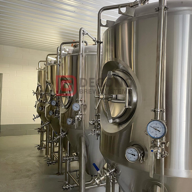 L Production Scale Fermentation System Beer Fermenter Vessel Unitank