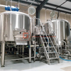 PLC Automatic/semi Auto Control Customized Combined Steam Heated 3-vessel 2000L Beer Brewhouse Commercial Brewery