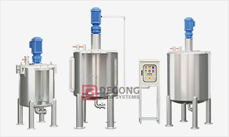 Pitched Blade Mixing Tanks