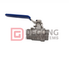 DN15 304 Stainless Steel 2pc Ball Valve 1/2inch Female Threaded Ends 1000WOG Water Oil