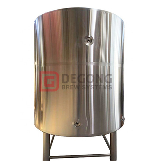 500L Capacity Cold Liquor Tank Dimple Plate Jacket In Beer Production