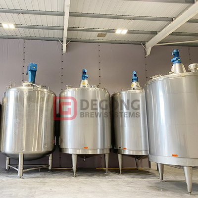Any Size Stainless Steel Mixing Tanks Beer Brewing Equipment
