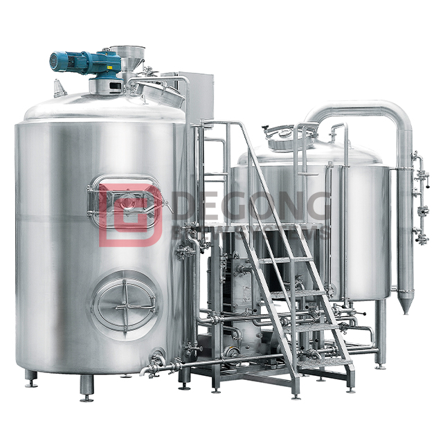 3000L Industrial Copper Brewery System Turnkey Beer Brewing Equipment Copper Brewhouse