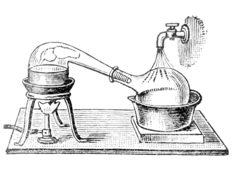 Distillation history