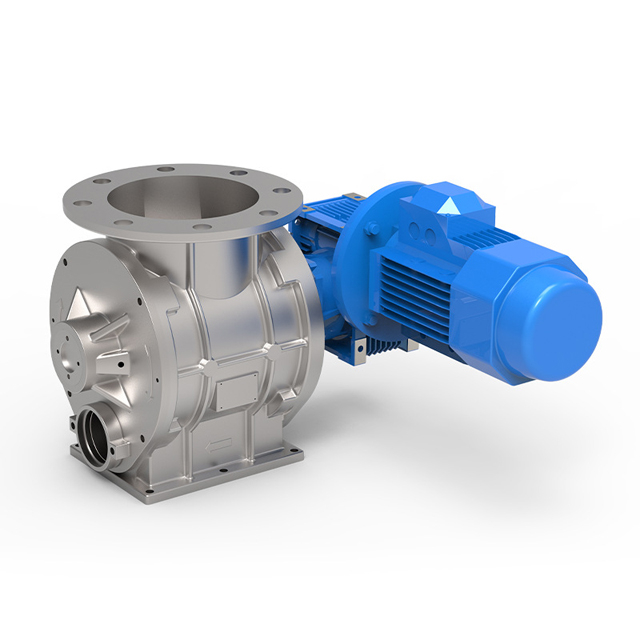 DN150 Stainless Steel Rotary Valve for Food Material Conveying | Pipeline Star Discharger | High-Precision Rotary Airlock Valve Supply & Customization