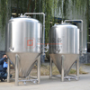 1000L Conical Insulated Food Grade Standard SUS304/316 Isobaric Dimple Jacket Beer Fermenation Unitank