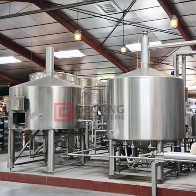 10BBL Two Vessel Brewhouses combined system steam heating brewery DEGONG Supplier