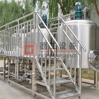 Complete Line Of Large Scale 20-50BBL Multi-Vessel Ale And Lager DEGONG brewery equipment