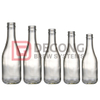 250ml 330ml 500ml 750ml Custom Logo Transparent Beer Glass Bottle