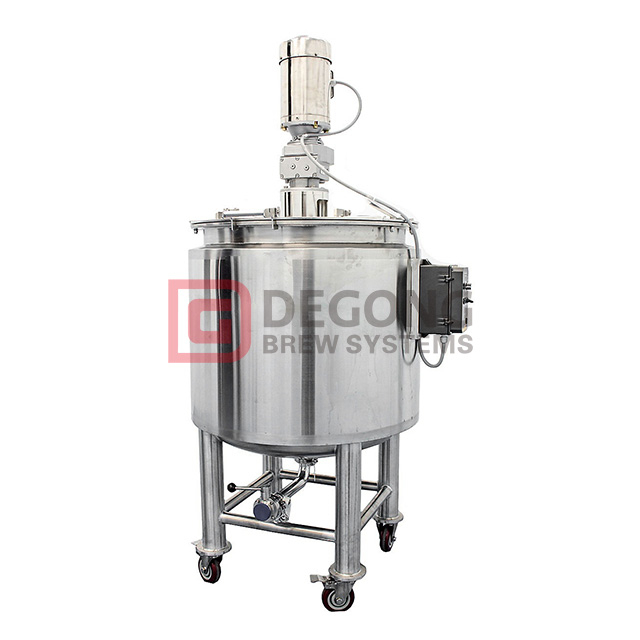 500L Brewery Mixing Tanks Sanitary Stainless Steel Fermentation Tanks for Sale