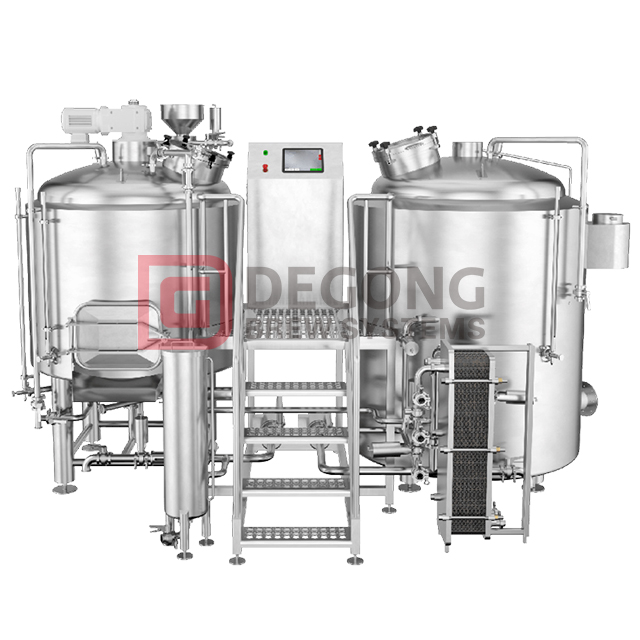 1000L 2 Vessel Beer Brewing Equipment Commercial Brewhouse System Complete Brewery 