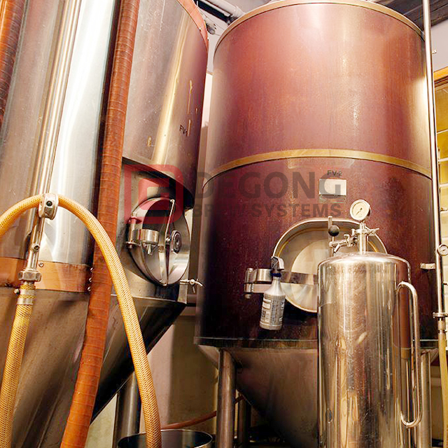 3000L Conical Fermentation Tank | Red Copper Beer Brewing Equipment