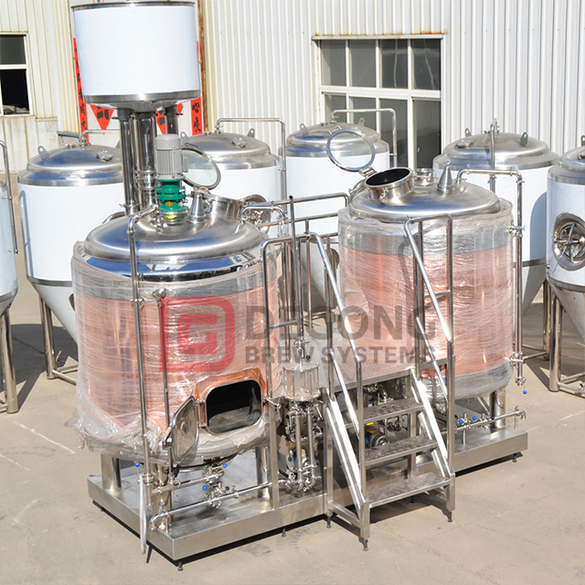 5BBL Copper Saccharification Equipment Complete Beer Brewing Equipment