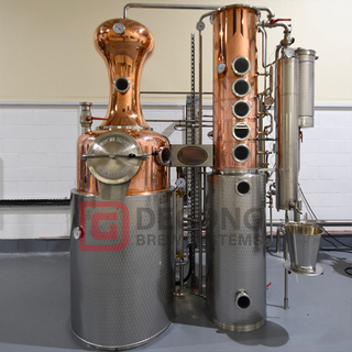 200L Professional Customized Copper Vodka Gin Distillery Machine Distilling Equipment