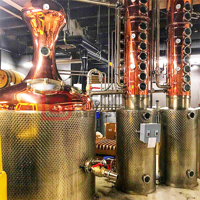 Copper Homemade Moonshine Whisky Gin Brandy Spirit Alcohol Distiller Distillation Equipment