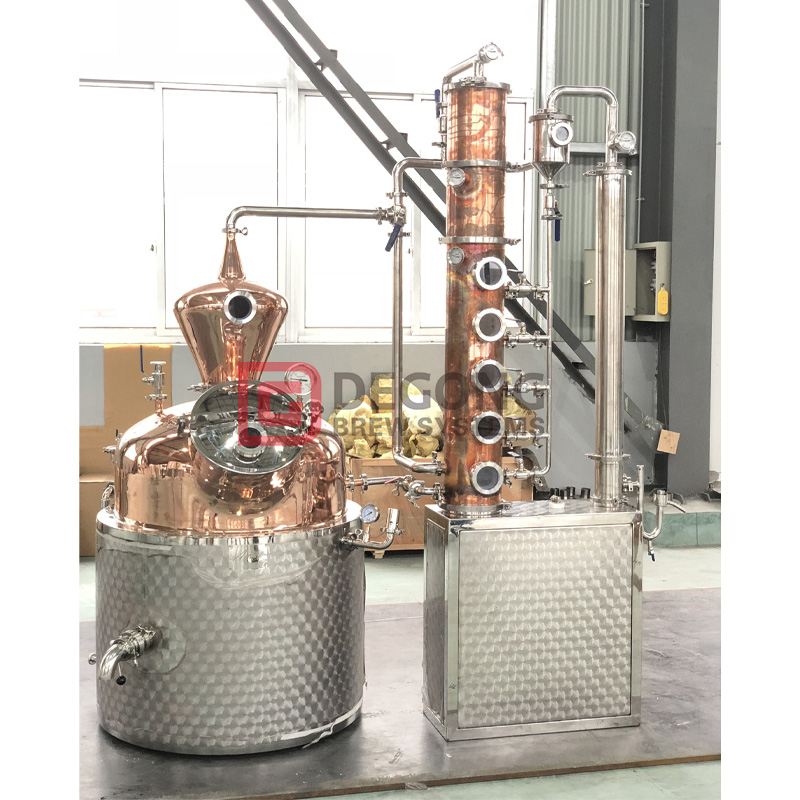 200L Distillery Equipment for Gin Vodka Whiskey Compact