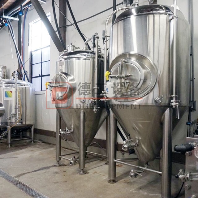 1500L Hotel Complete Beer Brewing System for Fermentation Tank Stainless Steel 304/316 Single Or Double Wall Beer Fermenter for Sale