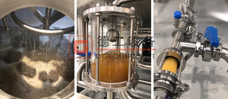 beer brewhouse details