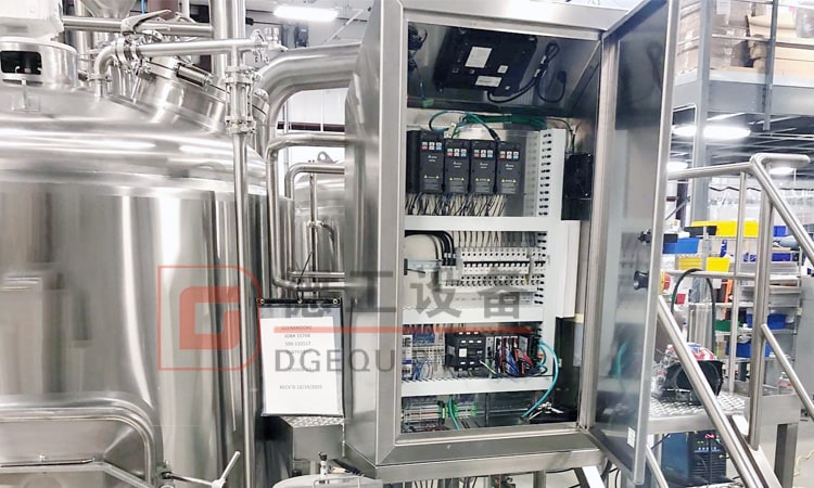 beer brewhouse control panel