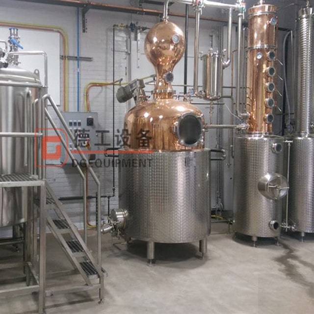 1000L per batch Alcohol distill machine fractional distillation column vodka still 