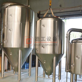 Stainless Steel Fermentation Tank with 10HL-50HL Cooling Jacket Conical Unitank Fermenters 
