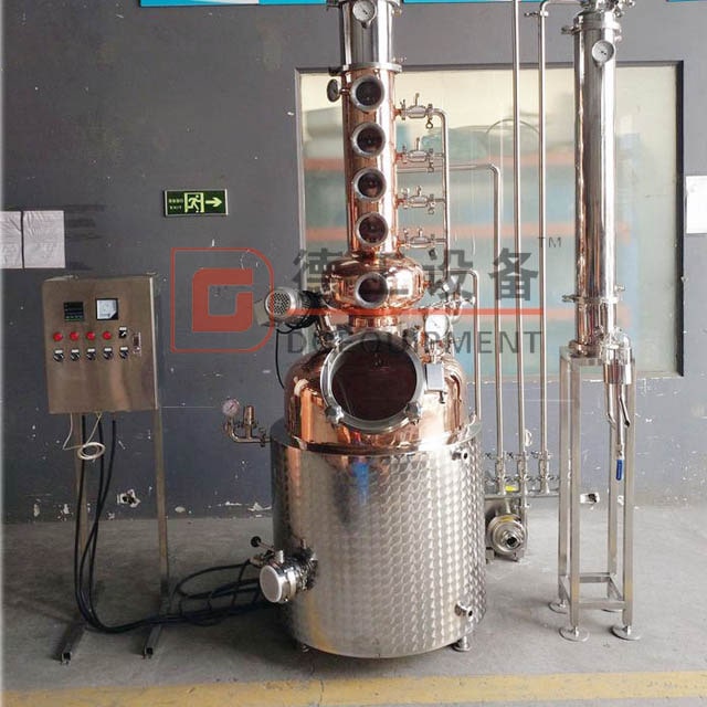 Exemplary 50Gallon(200L) Distillery Equipment Copper Head Column Customized Near Me