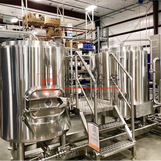 Nano Turnkey 3.5BBL Beer Brewery Equipment 2-vessel Brewhouse System with Electric Heating Conical Dimple Plate Fermenter for Sale 