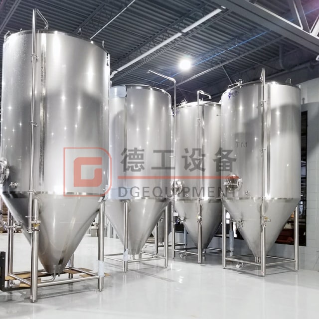 1200L Beer Brewing System with Steam Heating Stainless Steel Conical Fermentation Tank for Sale