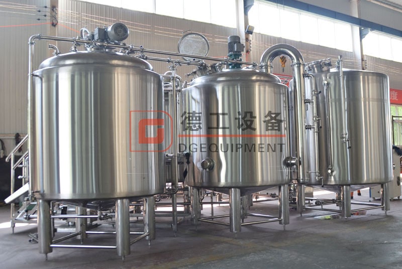 3-vessel beer brewhouse