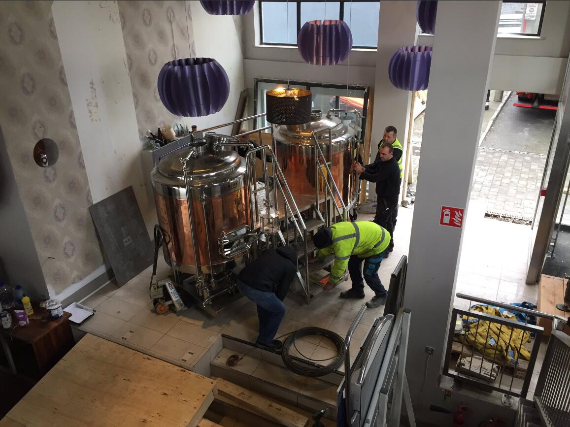 5BBL Alcohol Brewing System Restaurant/hotel Used Combined Micro