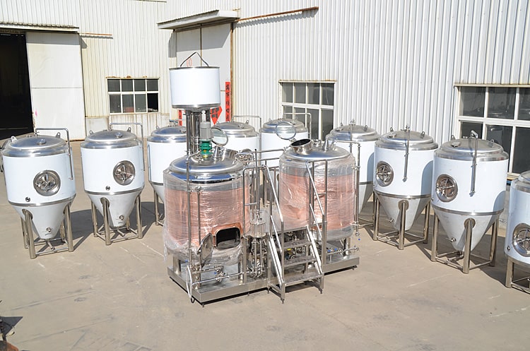 beer brewhouse used for hotel