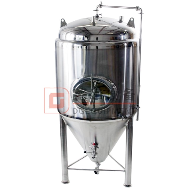 1000L Beer Brewing System SUS304/316 Red Copper Conical Fermentation Tank Affordable Beer Equipment for Sale