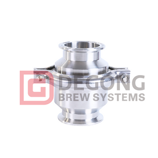 3/4inch Sanitary Stainless Steel DN15 Tri Clamp Check Valve Food Processing Beer Equipment