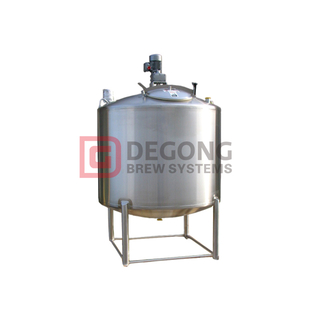 1000L Food Grade Stainless Steel Agriculture Storage Tanks High Quality Mobile Tanks 