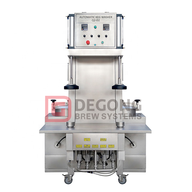 High Quality Food Grade Automatic Beer Keg Cleaning Machine Filler for Sale