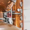 Gin Distillery Equipment Red Copper Distilling Alcohol 200-5000L Degong Brand