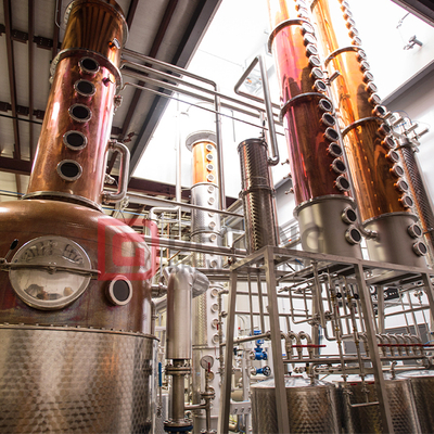 2000L Industrial Distillation Equipment Copper Alcohol Distiller Whisky Vodka Distillery Machine For Sale