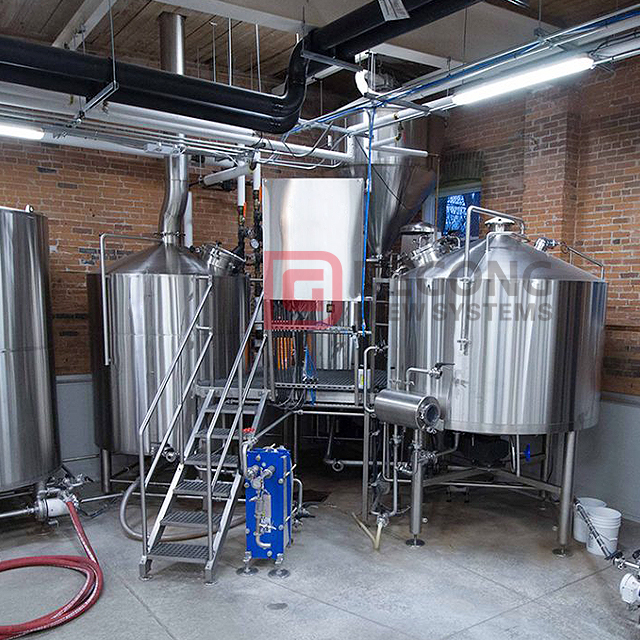 Complete Brewhouse Craft Beer Brewery Equipment Turnkey Project of Brewing System Machine