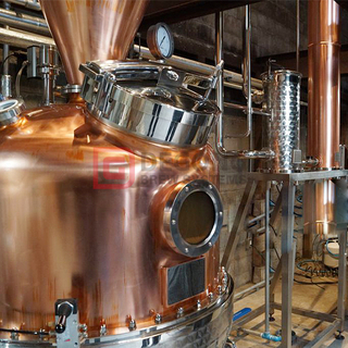 2000L Whiskey Whisky Brandy Rum Vodka Spirit Alcohol Copper Distiller DEGONG Manufacturer