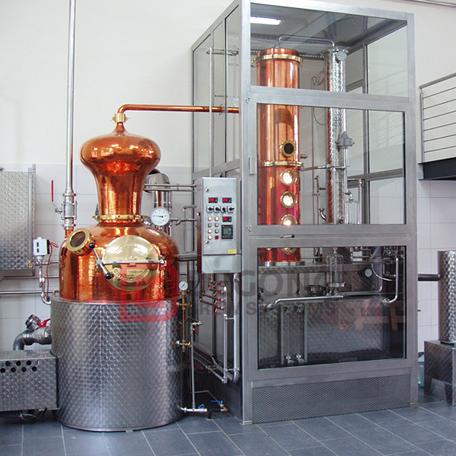 800L 211Gallon Steam Distillation Device Copper Electric Alcohol Distiller for Sale