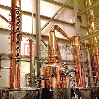 Vodka Whiskey Brandy Still 1000L Alcohol Copper Distilling Equipment Micro Distillery for Sale