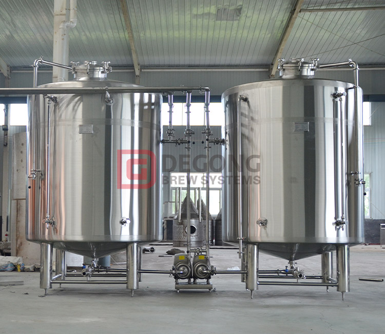 Cooling The Wort With Cold Liquid Tank