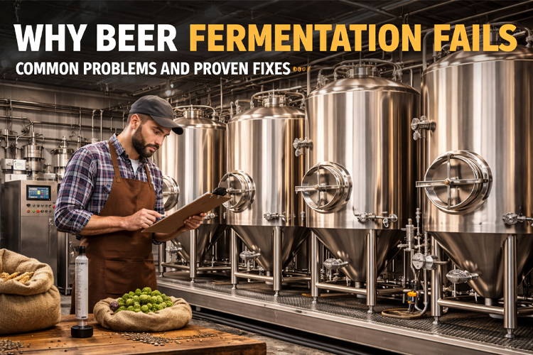 Why Beer Fermentation Fails: Common Problems And Proven Fixes by DEGONG