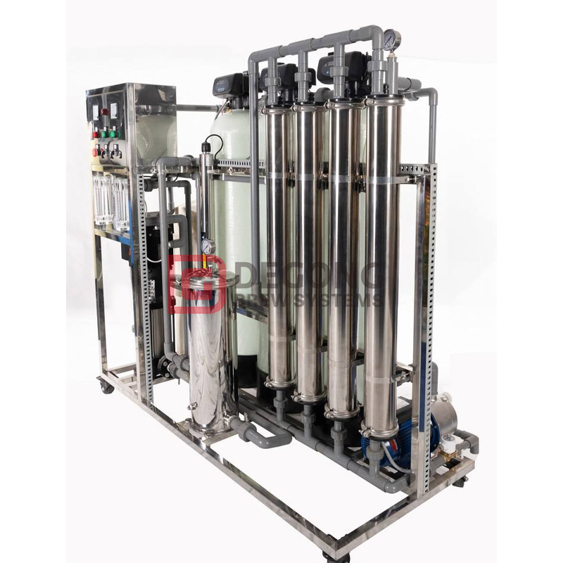1000LPH RO Water Treatment System Two-Stage SS304 Pure